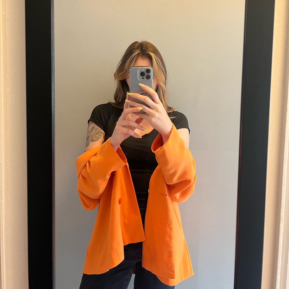 Orange blazer 🍊